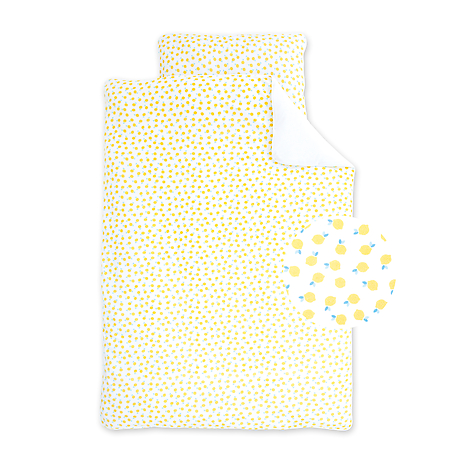 Housse de lit Jersey 100x140cm FANTA Lemon-105FANTA32JP
